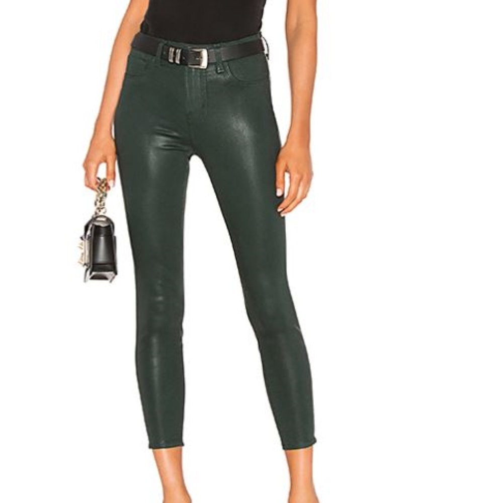 L'AGENCE Margot High Rise Skinny, Evergreen Size25